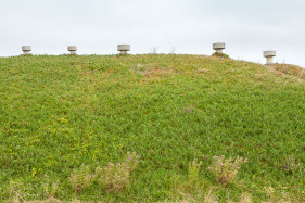 Underground bunkers at Fort Barry, Golden Gate National Recreation Area, Sausalito, California, United States