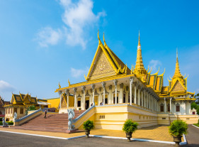 Throne Hall (Preah Thineang Dheva Vinnichay) of the Royal Palace, Phnom Penh, Cambodia