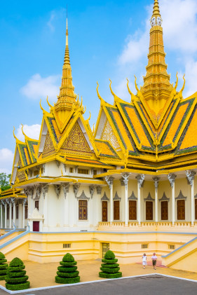 Throne Hall (Preah Thineang Dheva Vinnichay) of the Royal Palace, Phnom Penh, Cambodia