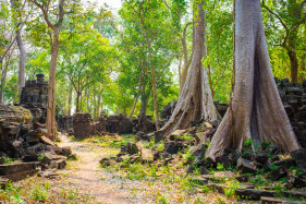 Banteay Chhmar, Ankorian-era temple ruins, Banteay Meanchey Province, Cambodia