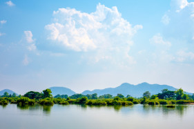 Mekong River at Don Det, Si Phan Don (Four Thousand Islands), Champasak Province, Laos