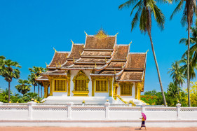 Haw Pha Bang temple on the grounds of the Royal Palace, Luang Prabang, Louangphabang Province, Laos