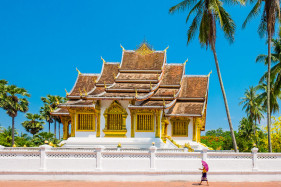 Haw Pha Bang temple on the grounds of the Royal Palace, Luang Prabang, Louangphabang Province, Laos